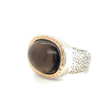 Amethyst Silver Dress Ring