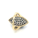 Pre-owned diamond cluster ring