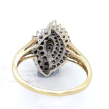 Pre-owned ring set with Diamonds & Sapphires