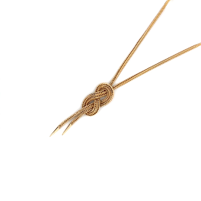 9ct Gold Figure of Eight Necklace