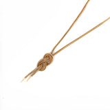 9ct Gold Figure of Eight Necklace