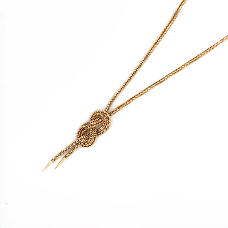 9ct Gold Figure of Eight Necklace