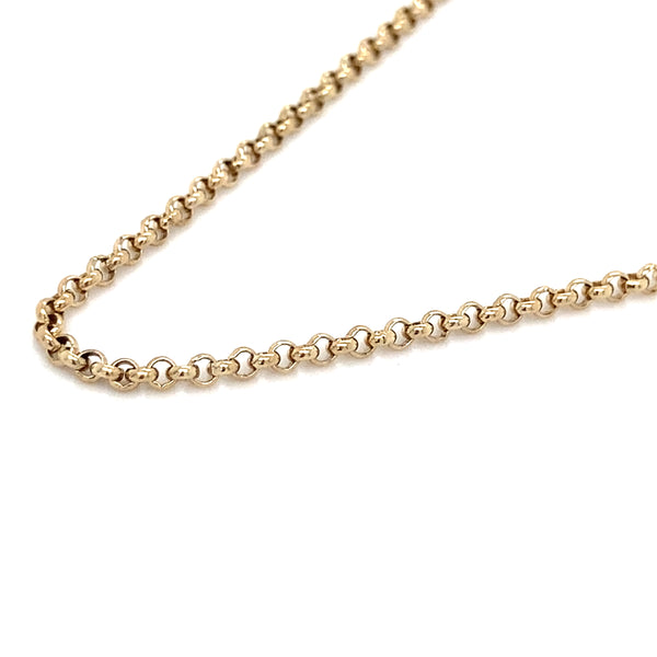 9ct gold Belcher Link Necklet