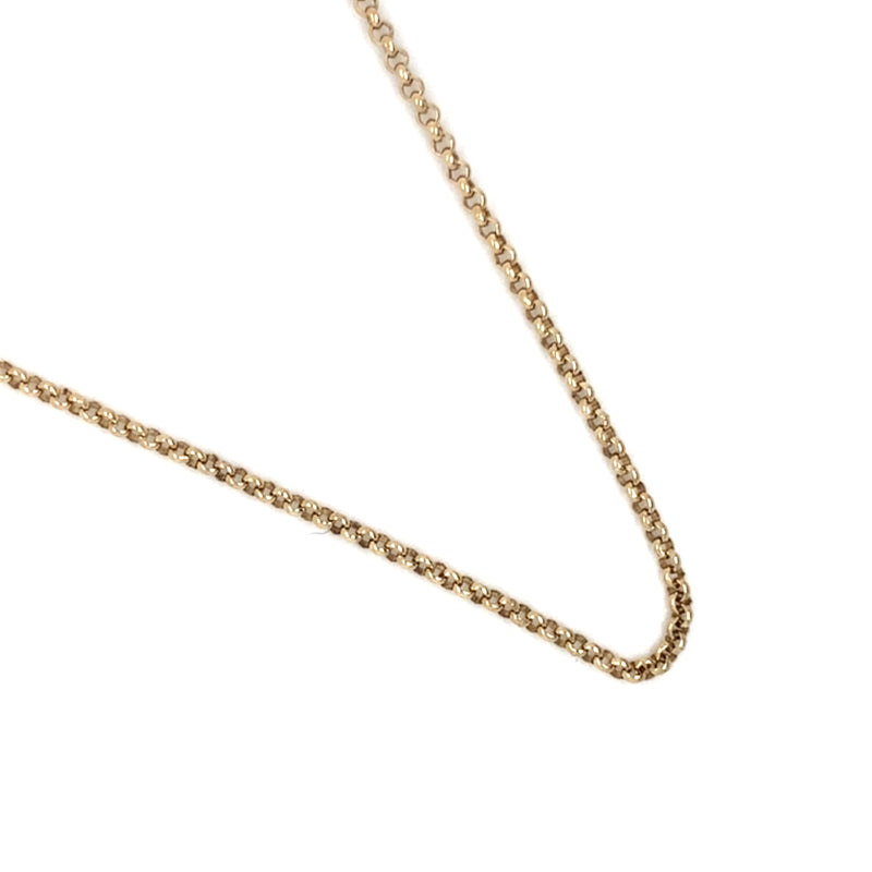 9ct gold Belcher Link Necklet