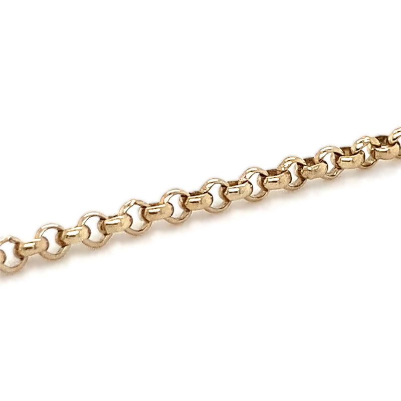 9ct gold Belcher Link Necklet