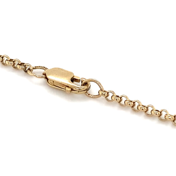 9ct gold Belcher Link Necklet