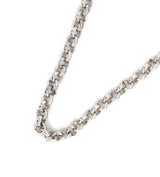 Silver Heavy Solid Belcher Link Necklace