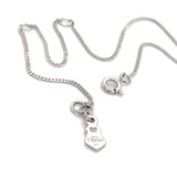 CLOGAU Silver Heart Shaped Pendant