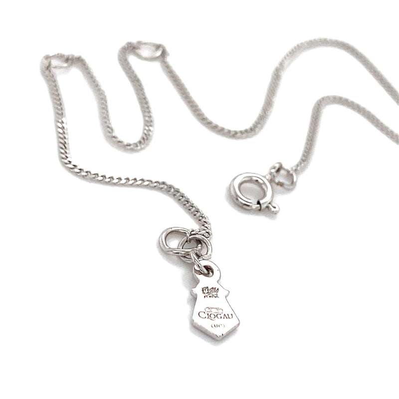 CLOGAU Silver Heart Shaped Pendant