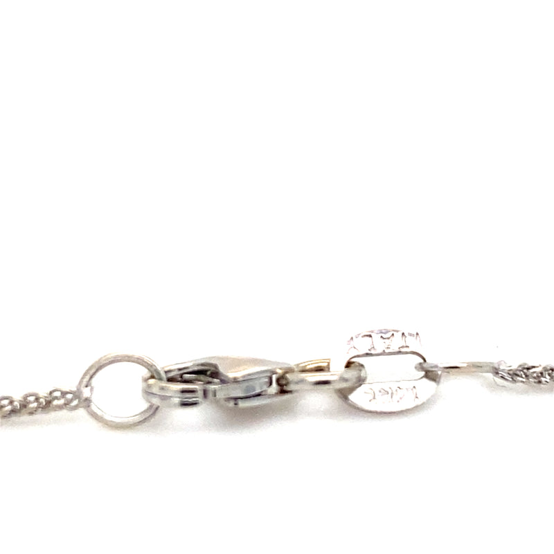 Pre-owned Sapphire, Aquamarine & Diamond pendant