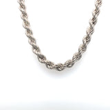Pre-owned 30" rope link neckchain