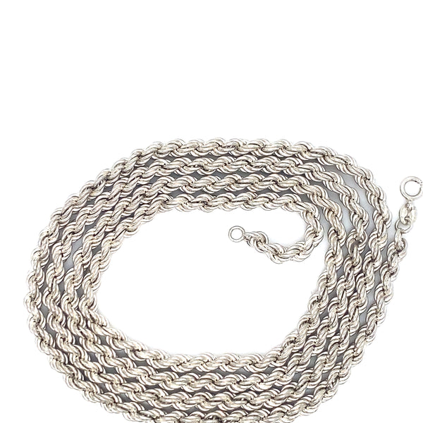 Pre-owned 30" rope link neckchain