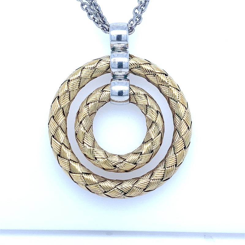 Pre-owned Roberto Coin The Fifth Season Pendant