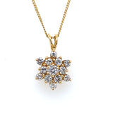 Pre-owned diamond pendant