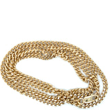 Pre-owned 9ct gold 22" necklet