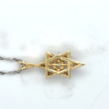 Pre-owned Diamond set star pendant