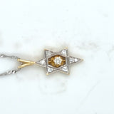 Pre-owned Diamond set star pendant