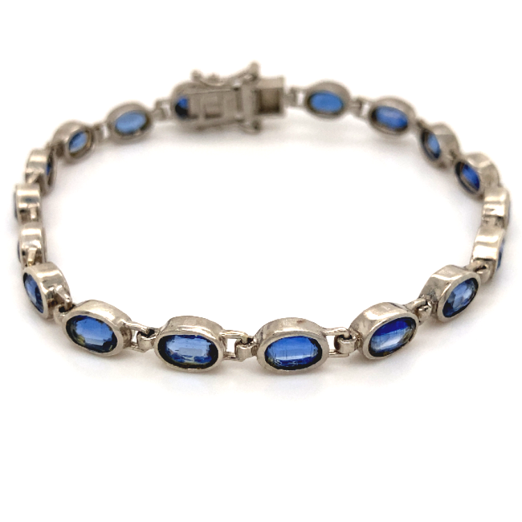 Sapphire Line Bracelet