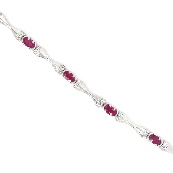 Ruby & Diamond Bracelet