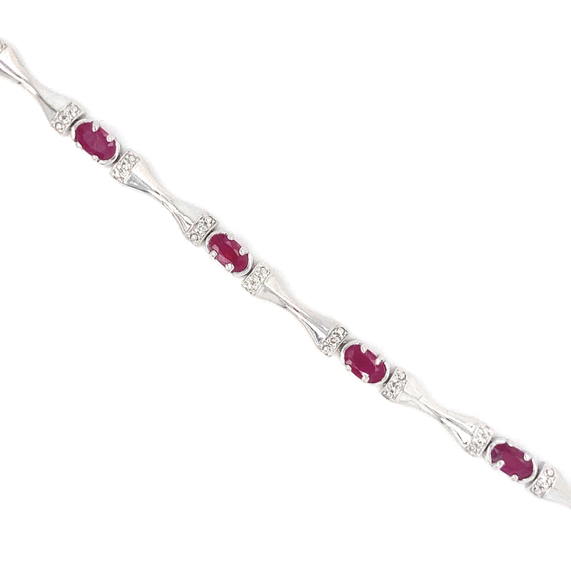 Ruby & Diamond Bracelet