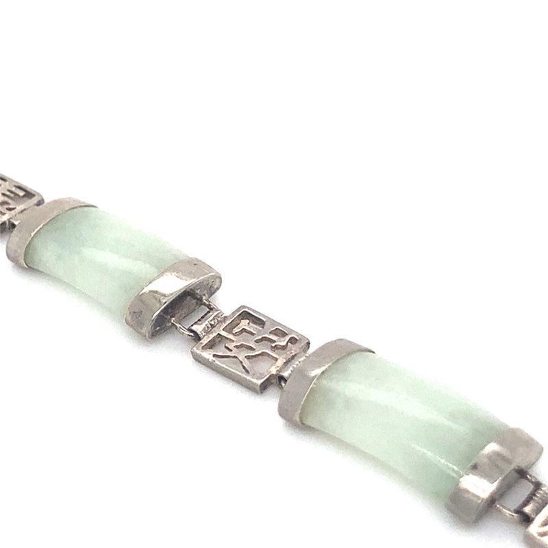 Jadeite Panel Bracelet