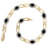 Sapphire & Diamond Bracelet