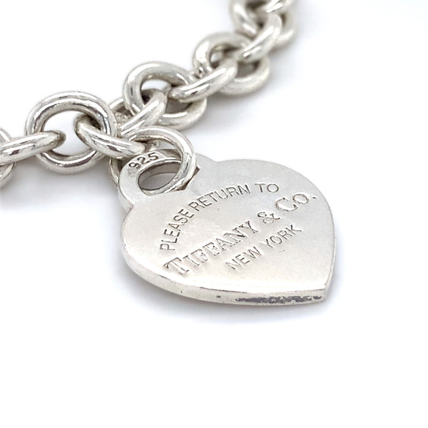 Silver 'Please Return To Tiffany' Bracelet - By Tiffany & Co.
