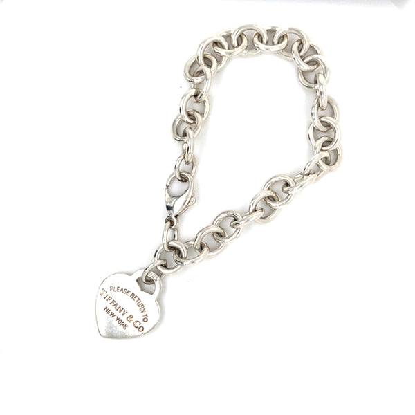 Silver 'Please Return To Tiffany Bracelet' by Tiffany & Co