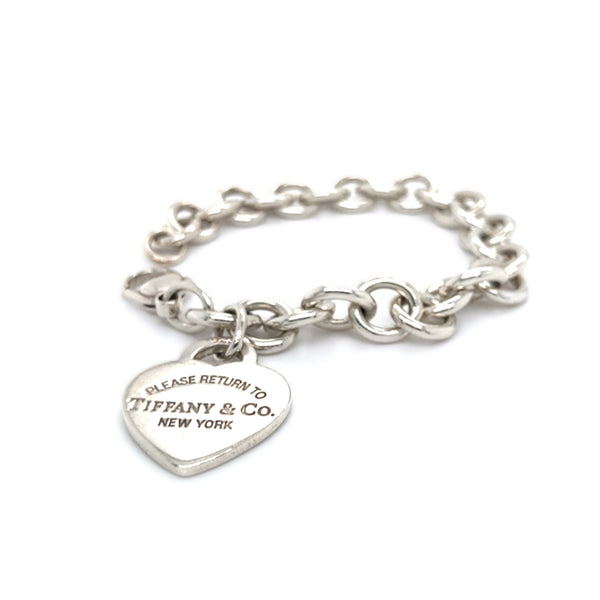 Silver 'Please Return To Tiffany Bracelet' by Tiffany & Co
