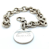 Pre-owned Return to Tiffany Silver Bracelet