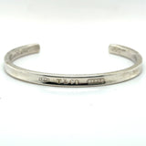 Pre-owned Tiffany 1837 silver bangle