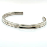 Pre-owned Tiffany 1837 silver bangle