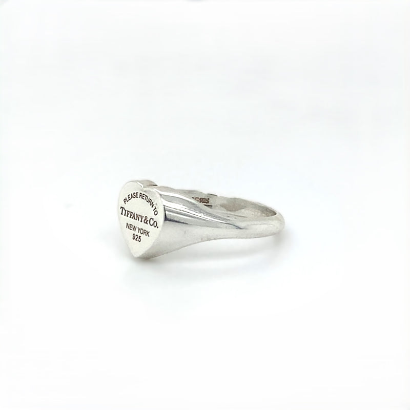 TIFFANY & Co Silver Heart Ring