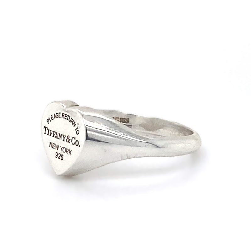 TIFFANY & Co Silver Heart Ring
