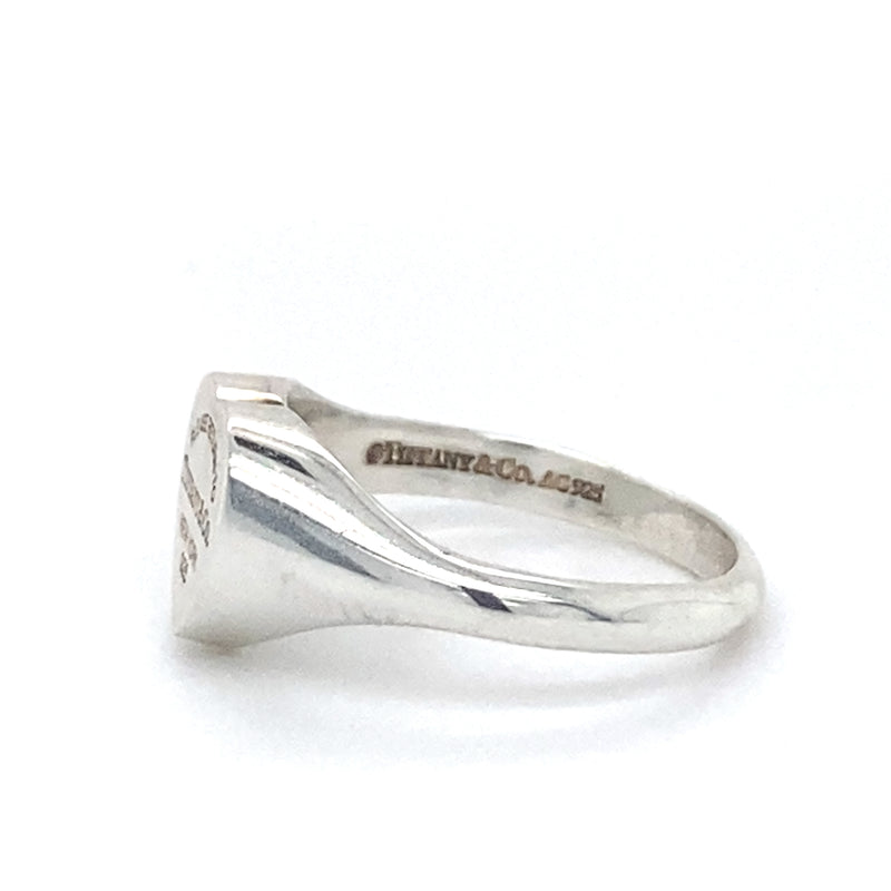TIFFANY & Co Silver Heart Ring