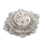 Silver Shield Brooch