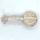 Pre-owned,,,,,,, To all Banjo players, a silver pin