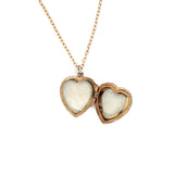 9ct Gold Locket on Plated Neckchain