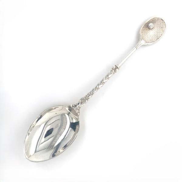 Tennis Racket Handle Tea Spoon
