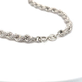 Pre-owned 30" rope link neckchain