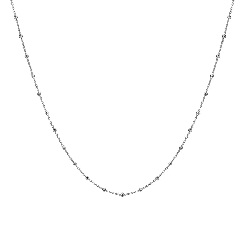 Hot Diamonds - Intermittent Bead Cable Chain Choker