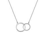 Hot Diamonds - Striking Circle Necklace