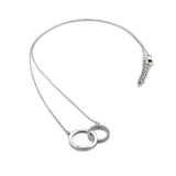 Hot Diamonds - Striking Circle Necklace