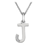 Hot Diamonds - Initial Letter Pendant - 'J'