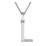 Hot Diamonds - Initial Letter Pendant - 'L'