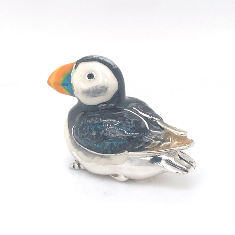 Saturno Sterling Silver Puffin