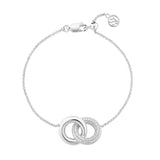 Carrara Bracelet - Sterling Silver With White Zirconia