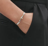 Torun Bangle in Silver & 18ct Yellow gold