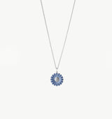 Blue Daisy Pendant