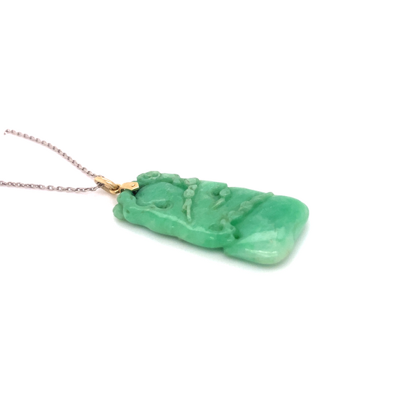 Carved Jade Pendant